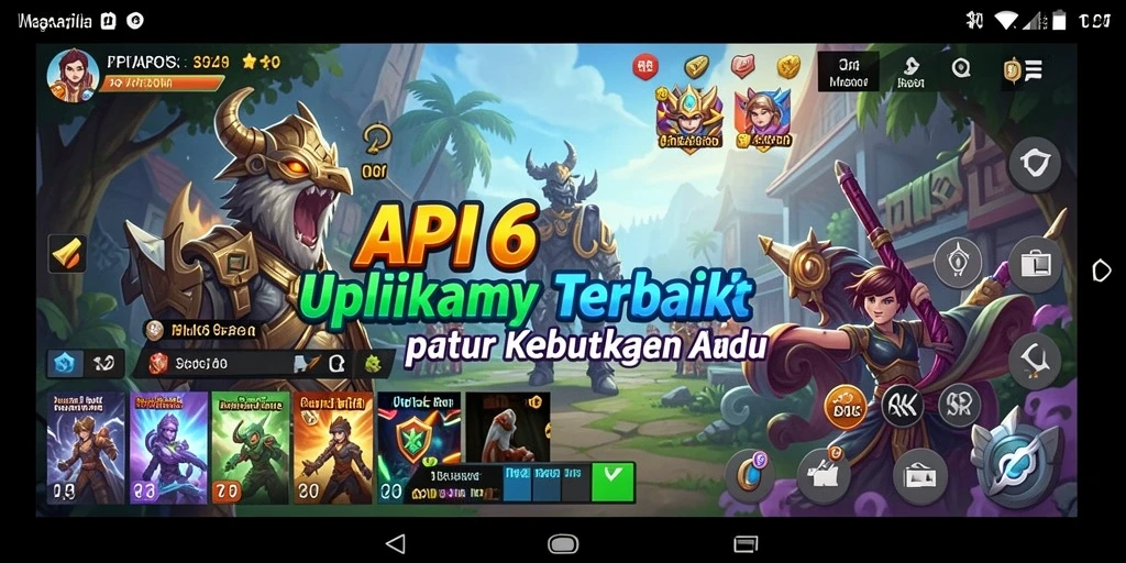 Gambaran tampilan utama API36 yang sederhana dan fungsional.