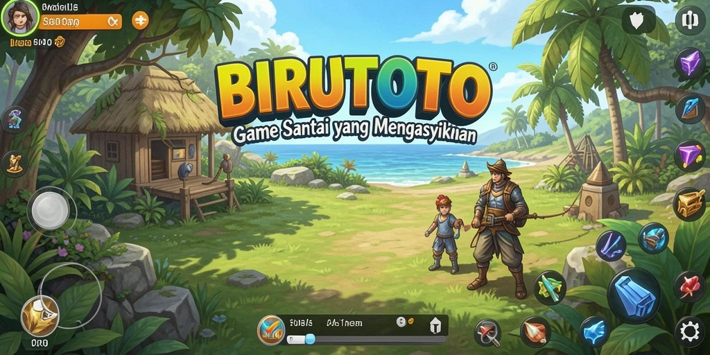 Screenshot BIRUTOTO menampilkan gameplay menarik dan menyenangkan.