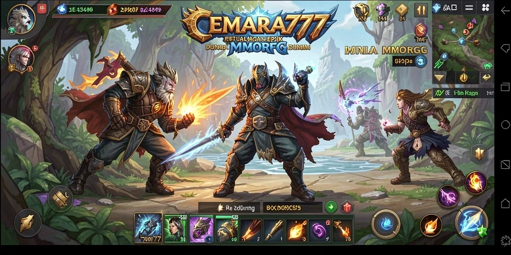 Tampilan menarik dari gameplay CEMARA777 yang penuh aksi.