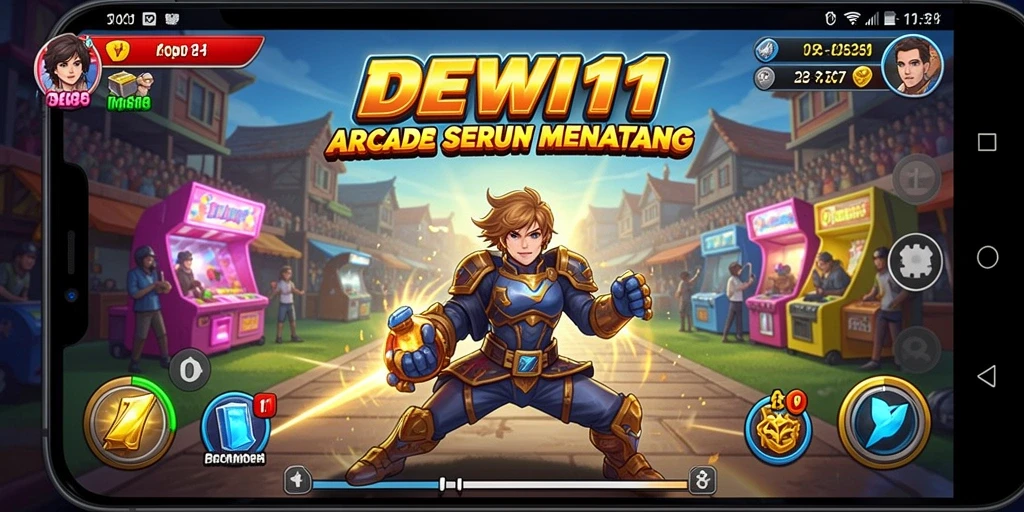 Tampilan menarik dari gameplay DEWI11 dengan aksi seru dan grafik cantik.