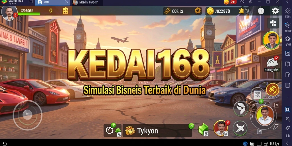 Tampilan gameplay KEDAI168 yang menarik dan interaktif.