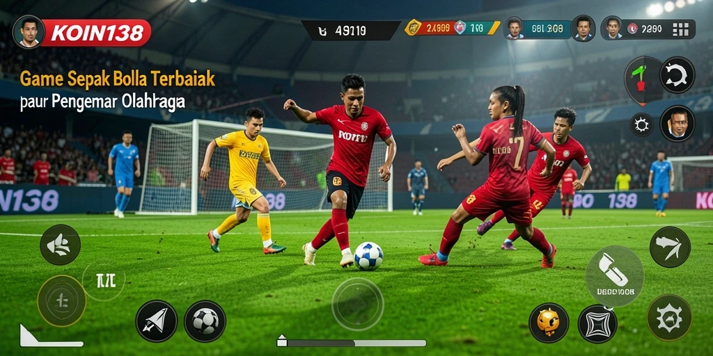 Tampilan gameplay KOIN138 yang seru dan menegangkan di lapangan.