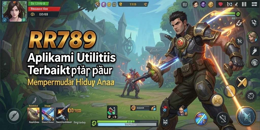 Screenshot utama RR789 menampilkan kemudahan penggunaan aplikasi utilitas.